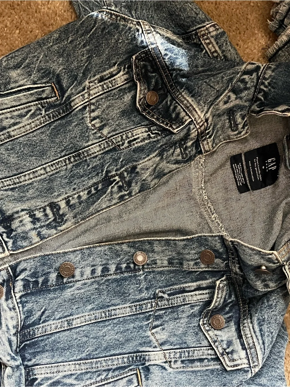 GAP Teen Light Blue Denim Jacket